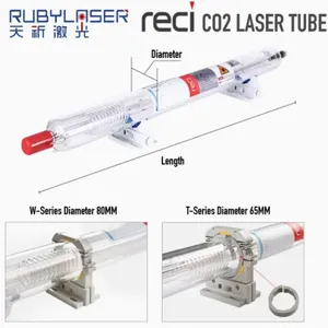 Reci W1 1110mm 70-90 Watt CO2 Laser Tube thumbnail-4