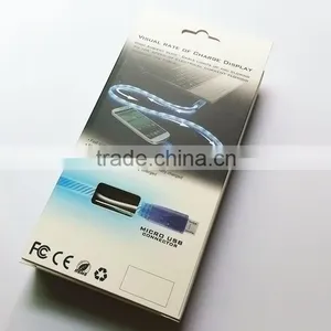 Visible Flowing Cable-EL Chasing Motion Wire With Micro USB 2.0 Connector thumbnail-3