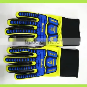 Impact/Super Oil Repellency/Oil Filed/PU Coated Excellent Grip Glove thumbnail-5