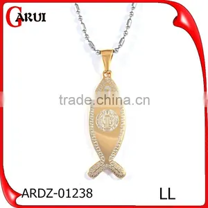 Charm Black Fish China Supplier Customized Logo Man Pendant thumbnail-5