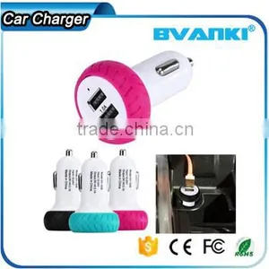 2016 Trending Products New Dual Car Usb Charger Quick Charge 2.0 Car Charger Universal Car Phone Charger Bulk Buy From China Supplier's Choice thumbnail-1