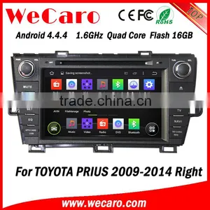 Wecaro WC-TP8004R Android 4.4.4 Car Stereo 2 Din for Toyota Prius Radio Radio Gps 1080p 2009-2014 thumbnail-1