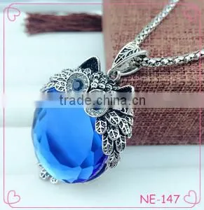 New Products 2016 Charms Necklace Jewelry Owl Necklace Wholesale thumbnail-1
