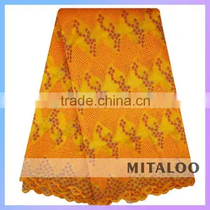 Mitaloo Organza Lace African Bridal Lace Fabric Wholesale Price MOG0195 thumbnail-6