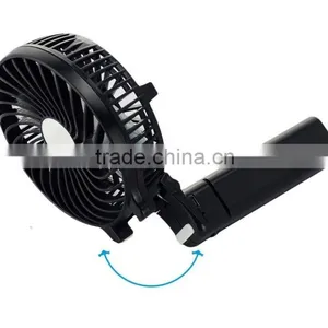 USB Mini Fan Portable Electric Fans Portable Rechargeable Desktop Fan Cooling Operated Fan With Battery thumbnail-2