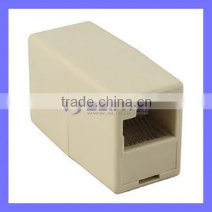 Yellow/Grey/Black/Red Net EXtension Cable Connector RJ45 Coupler thumbnail-1