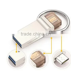 Bulk From Manufacturer Otg Usb 3.0 Flash Drive With Free LOGO thumbnail-1