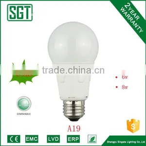A19 Dimmable Led Bulb Lighting With Plastic and Aluminum Lighting Led thumbnail-1