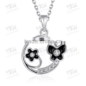 Factory Outlet White Gold Plated Necklaces / Tin Alloy 18k Necklace Chain thumbnail-2
