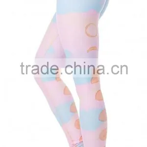 Pattern Women Cotton Lycra Leggings Printed thumbnail-3