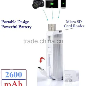 2 in 1 Memory Card Reader and Powerbank Charger thumbnail-1