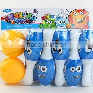 Children Play 22cm Bowling Toy With 10 Bottles and 2 Balls thumbnail-4