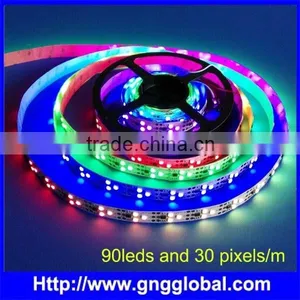 99pcs 30pixels per Meter 2016 Newest Magic Digital Dream Color Rgb Led Strip thumbnail-1