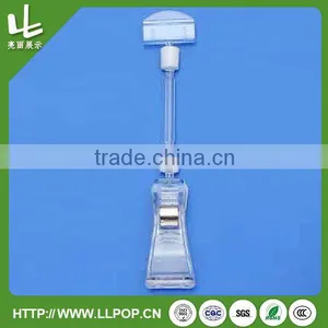 Acrylic POP Sign Holder Clip Mounting Clamp Merchandise Sign Clip Quality Choice thumbnail-5