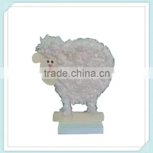 Lovely Wooden Sheep Crafts thumbnail-1
