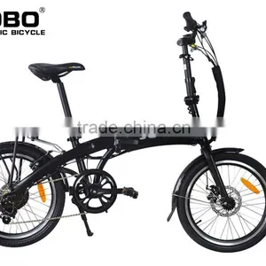 JOBO Manufacture 2016 New EN15194 20inch Folding Electric Bike thumbnail-2