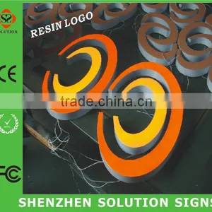 Storefront Resin Green Light Led Illuminated Letter thumbnail-3