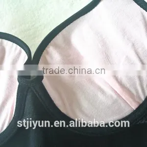 Black Seamless Padded Sport Wear Yoga Workout Gym Tank Top Women thumbnail-5