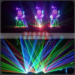XHR Analog Modulation Mini 3W RGB Advertising Laser Light Projector thumbnail-3