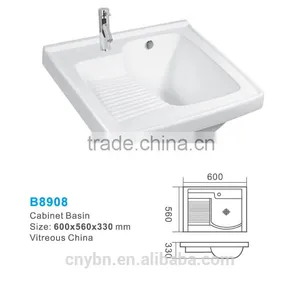 Ceramic Sanitary Ware Basin Cabinet Basin thumbnail-3