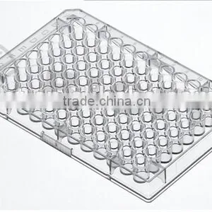 96 Wells U-Bottom Tissue Culture Plates With Lid Surface Treated/Non-Treated thumbnail-1