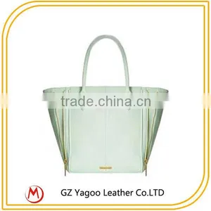 Women Satchel Handbag Leather Tote Shoulder Shopping Zipper Beach Bags thumbnail-1