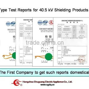Cast Epoxy Resin 40.5kV (35kV) Shielding Contact Spout Bushing (CHZ304G-40.5/CHZ35-304G) thumbnail-3