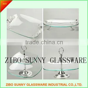 Decor Clear Pizza Plate Set thumbnail-1