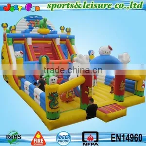 Cartoon Fun City Giant Inflatable Kids Playground Equipment for Sale Quality Choice thumbnail-1