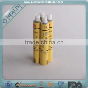 Face Cleaning Aluminum Collapsible Tube for Cosmetics Packaging thumbnail-1