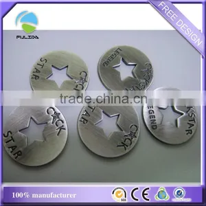Custom Metal Zinc Alloy Brass Dog Tag Keychain With 80cm Chain thumbnail-6