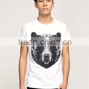 Combed Cotton T-shirt With Customize Design thumbnail-3