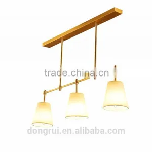 American Morden Style Classical Full Copper Lighting Chandelier For High Ceiling 3 Heads 291-5H thumbnail-5