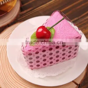 Wholesale Soft Cotton Lovely Tiramisu Cake Towels Party Gifts Wedding Favors Towel thumbnail-3