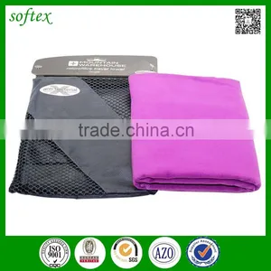 Microfiber Sports/Gym/Yoga/Travel/Beach Suede Towel Logo With Customized thumbnail-2