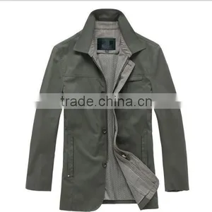 2015 Simple Style Business Casual Men's Wind Jacket thumbnail-2