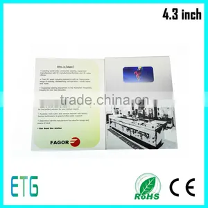 Hardcover Invitation Card Lcd With 2GB Memory thumbnail-5