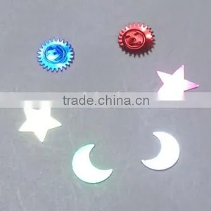 Sun Shape Confetti / Moon Shape Sequin / Star Shape Spangle thumbnail-1