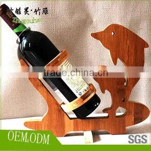 Beauty and Delicate Pisces Bamboo Wine Bottle Holder thumbnail-1