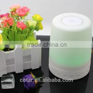 2016 AJ99 Wireless Touch Sensor Color Changing Led Table Desk Night Lamp With Portable Mini Speaker Bluetooth thumbnail-2