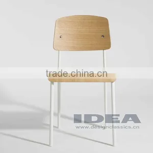 Replica Jean Prouve Standard Chair - Natural Oak thumbnail-1
