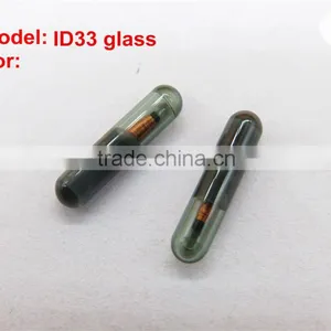 10PCS Glass Id33 Transponder Chip for Auto Transponder Key Chips thumbnail-1