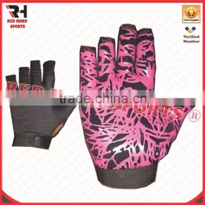 Ladies Cycling Gloves, Best Short Finger Biking Gloves For Womens thumbnail-1