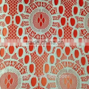 New High Quality Cheap Elastic Flower Lace Fabric thumbnail-1
