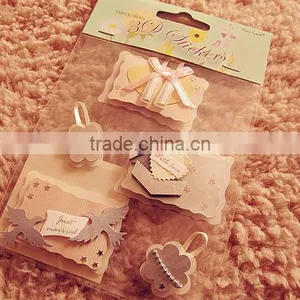 2014 Free Sample Layered Scrapbook 3d Handmade Stickers thumbnail-1