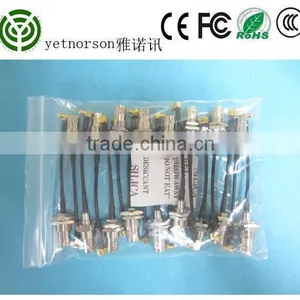 Pigtail Coaxial Cable With Connector N Female to Right Angle Mmcx Rg179 Cable Assembly thumbnail-6