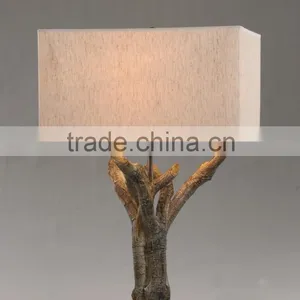 Polyresin Base and White Shade Contemporary Table Light/lamps With UL thumbnail-4