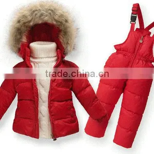 2016 Latest Model of Baby Winter Wear Down Jacket and Pant Set thumbnail-2
