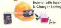 Head Protection Helmet With Rechargeable Battery (SFT-0821) thumbnail-1