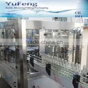 2 in 1 Monoblock Glass Bottle Vinegar Filling Machine / Soy Sauce Filling Machine thumbnail-4